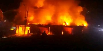 ताप्लेजुङमा आगलागीबाट एक घर जलेर नष्ट
