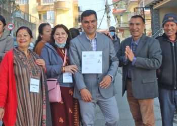 काठमाडौं ५ मा ईश्वर पोखरेल हारे, प्रदीप पौडेल निर्वाचित