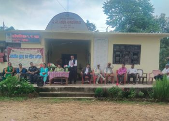 वार्ड न.ं २ ले ग¥यो सार्बजनीक सुनुवाई ।